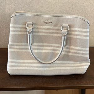 Off white cream summer Kate Spade handbag